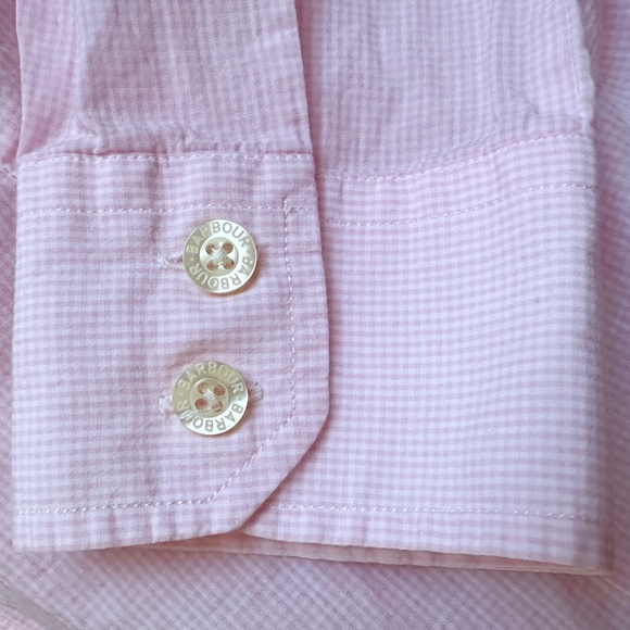 Barbour pink gingham shirt - Picture 11 of 13